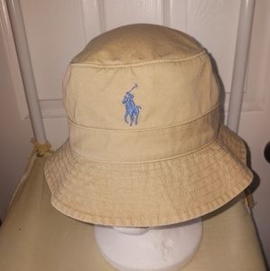 Polo Ralph Lauren Khaki Bucket Hat S/M